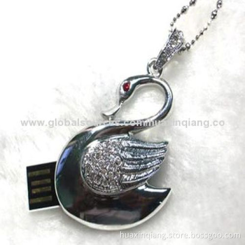 USB Flash Drive, Diamond + Animal Shape Style